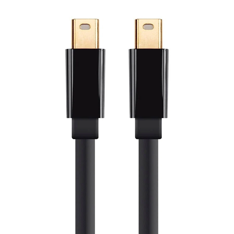 6FT Mini DisplayPort DP 1.2 Male to Male Cable 4K 3D 1080p iMac MacBook Pro Air - Image 2 of 4