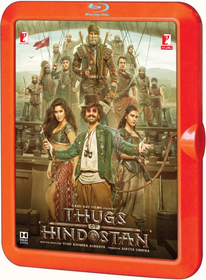 THUGS OF HINDOSTAN BLU-RAY BOLLYWOOD MOVIE 2-DISC SPECIAL EDITION BLURAY - Image 3 of 3