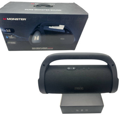 Monster Adventurer Max Boom Box High Power Outdoor Speaker Bluetooth 60W