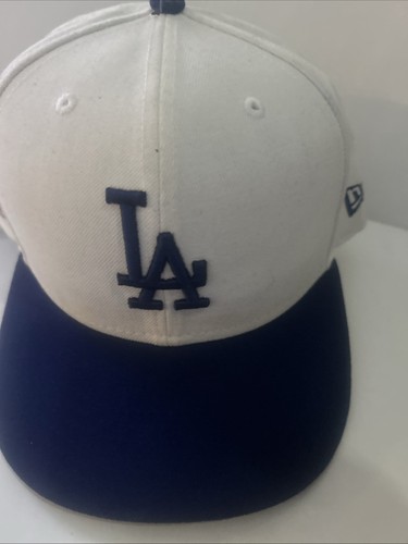 Rare Vintage New Era 59 Los Angeles Dodgers 1955 1st World Champions Sew Patch