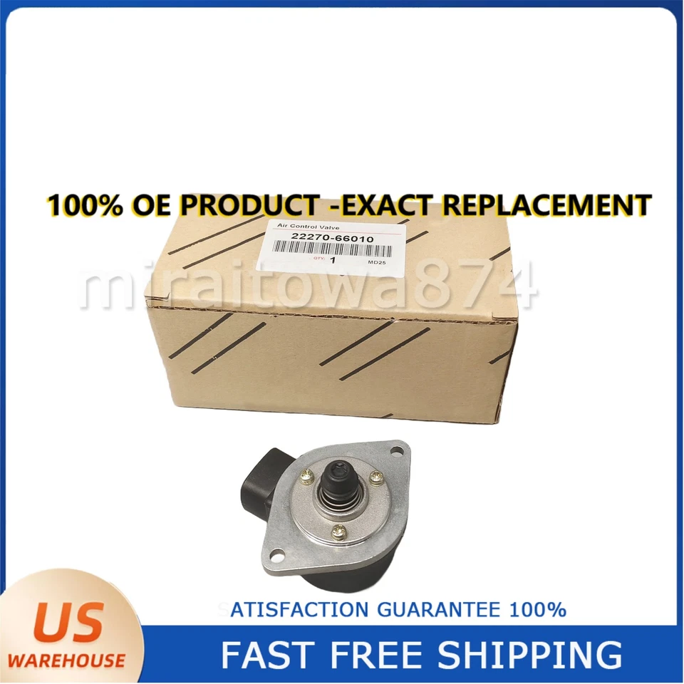 Fuel Injection Idle Air Control Valve FOR Toyota Land Cruiser 93-95 22270-66010 Foto 3 de 4