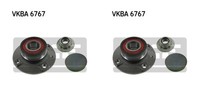 SKF 2X Radnabe Radlagersatz Hinten FüR VW UP Load Skoda Citigo E-Citigo 121