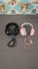 Lot of 2 Razer Kraken Wired Gaming Headset Black & Pink RZ04-0283