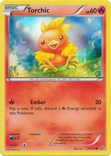 TORCHIC (SHEEN HOLO) 025/160 MISCELLANEOUS CARDS & PRODUCTS NM/M