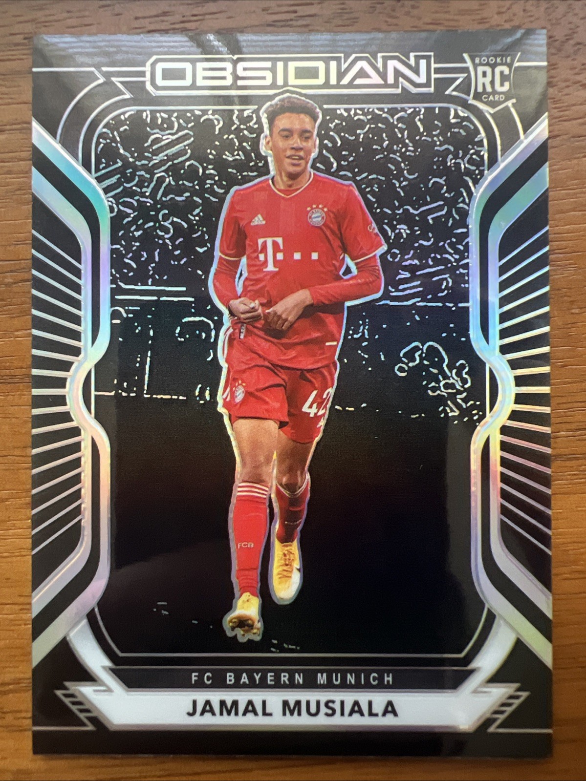 2020-21 Panini Obsidian - Jamal Musiala #72 /195 RC Rookie