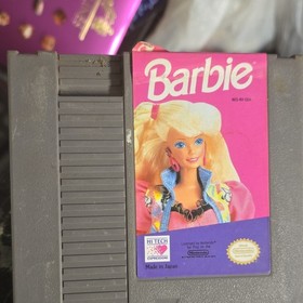Nintendo NES Game Cartridge Lot Tetris Barbie Top Gun Little Mermaid Scheheraza&hellip;