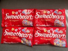 Valentines Candy The Original Sweethearts Conversation Hearts Bulk 4 pack Candy