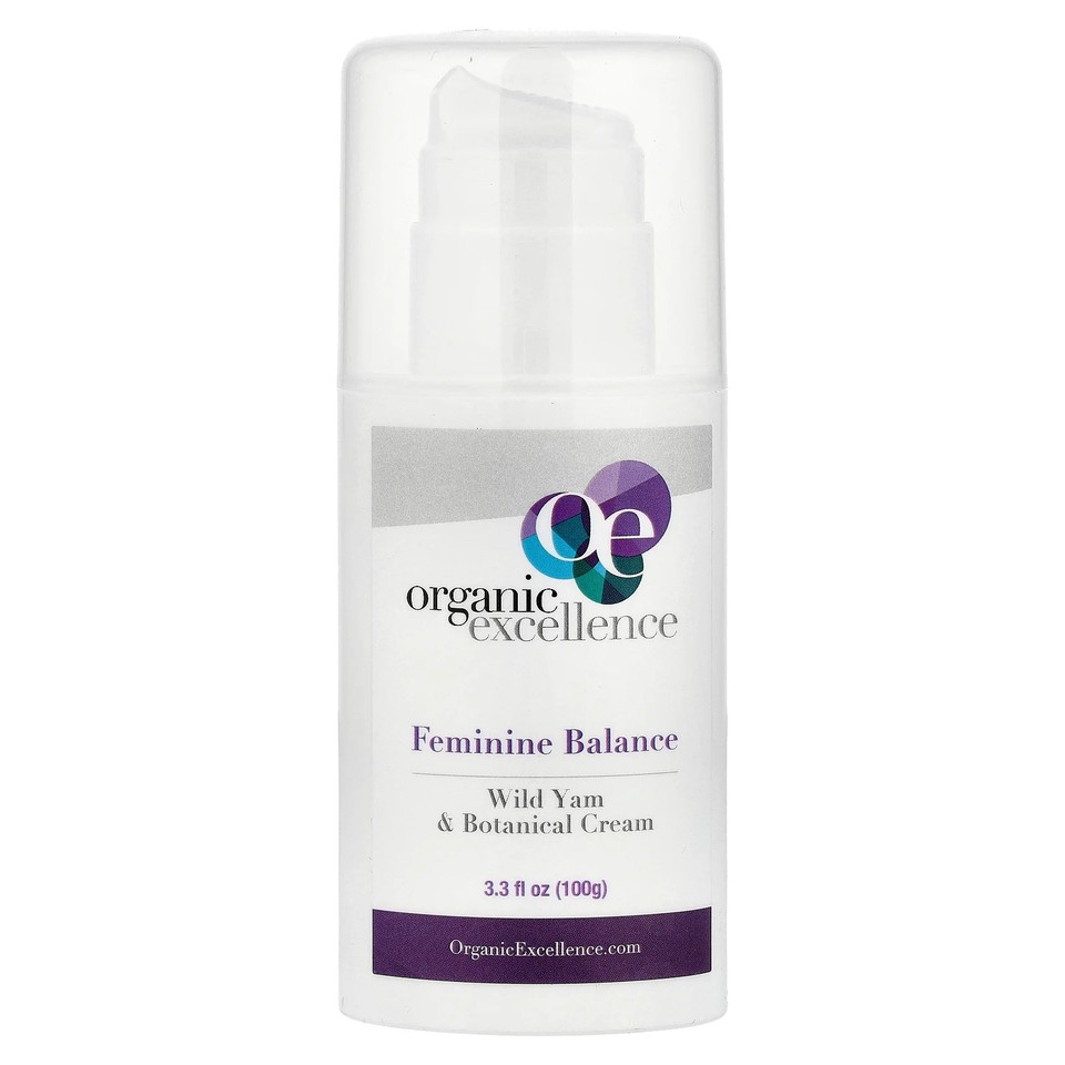 Feminine Balance, Wild Yam & Botanical Cream, 3.3 fl oz (100 g)