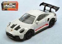 Rastar 1/43 Modellbau Porsche 911 GT3 Rs Weiss Statisches Modell Diecast