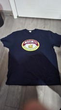 New Marmite Dark Blue T Shirt Size 46 - 48 Inch Chest 100% Cotton