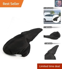 Stylish Faux Leather Universal Car Handbrake Cover - Convenient, 1 Piece