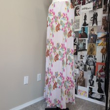 Floral Maxi Skirt Vintage Y2k
