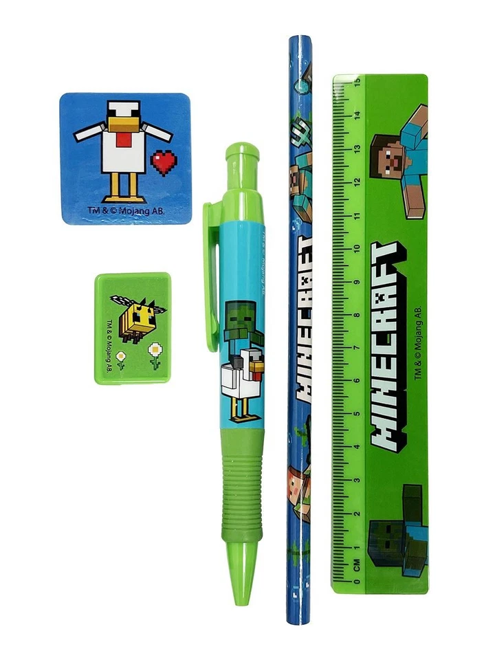 PYRAMID INTERNATIONAL Minecraft (Figuren) Briefpapier Set