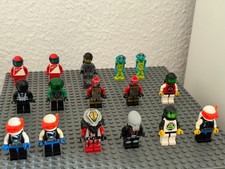16 seltene LEGO Space Figuren: sp001, sp002, Futuron, Insectoids, M-Tron & Mars