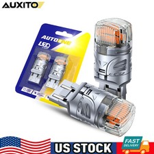 Amber 7440 7443 7444 Led Front Turn Signal Blinker Light Bulbs Anti Hyper Flash