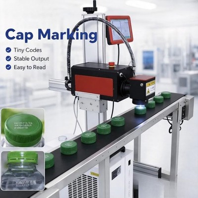 High-Power 5 Watt UV Laser Marking Machine for Plastic Containers