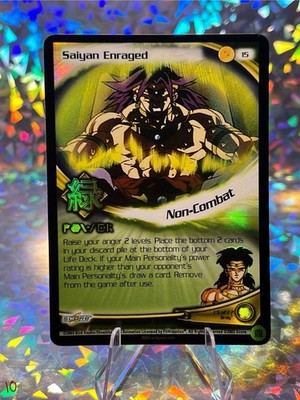 2003 Score Limited Dragon Ball Z DBZ CCG TCG Saiyan Enraged #15 - Foil - Broly