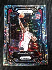 2023-24 Prizm Basketball #286 Adama Sanogo Silver Disco Prizm Rookie Card