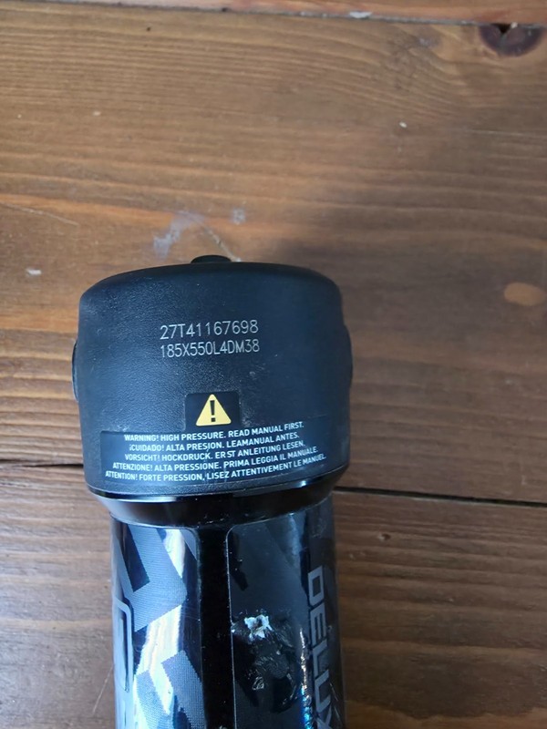 RockShox Deluxe Select+ Trunnion 185x55mm