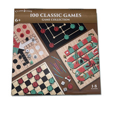 Classic Games Collection 100-Game Set   Board  Card Games for 1  8