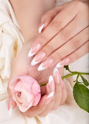 Selbstklebende Kunstnägel Nagelstudio Express künstliche Fingernägel 24p - Bild 1 von 4