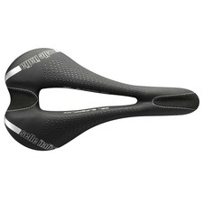 Selle Italia Max SLR Gel Superflow Saddle - Black 145mm Width Titanium Rail