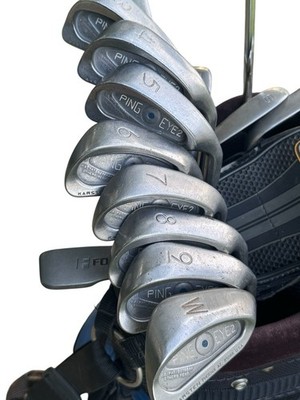 Ping Eye2 Blue Dot Iron Set 3-9 & W. Right Handed, Steel Shaft. Clubs Only!!!