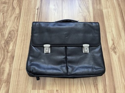 Bodenschatz Echtleder Aktentasche Herren Business-Look