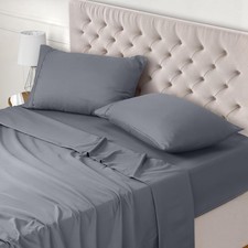 Utopia Bedding - Set Lenzuola Letto Matrimoniali 4 Pezzi 180x200 cm -