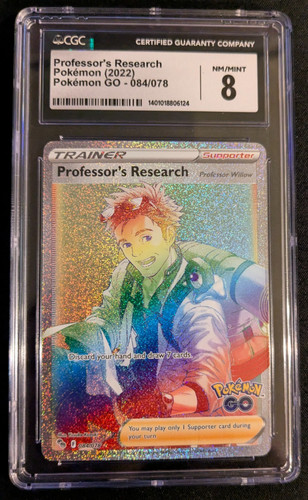 Professor's Research graded CGC 8 for sale on eBay