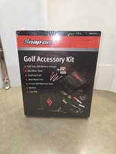 Snap On Tools Golf Accessory Kit Brand New Boxed Sealed Towel Brush Bag Etc Lk