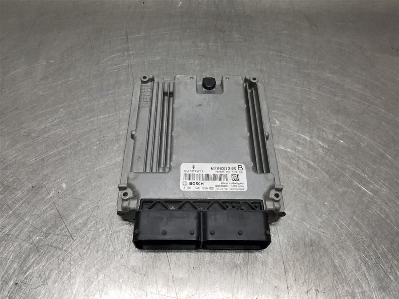 17 2017 MASERATI LEVANTE 3.0L ECM ENGINE CONTROL MODULE 670031346