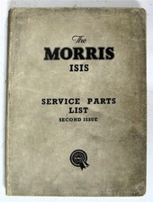 MORRIS ISIS Illustrated Car Parts List 1959 AKD 1050 #27/37 (18471) 5/59 7,100