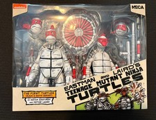 New  TMNT NECA Eastman & Laird   s First Turtles 2-Pack Black and White Variant