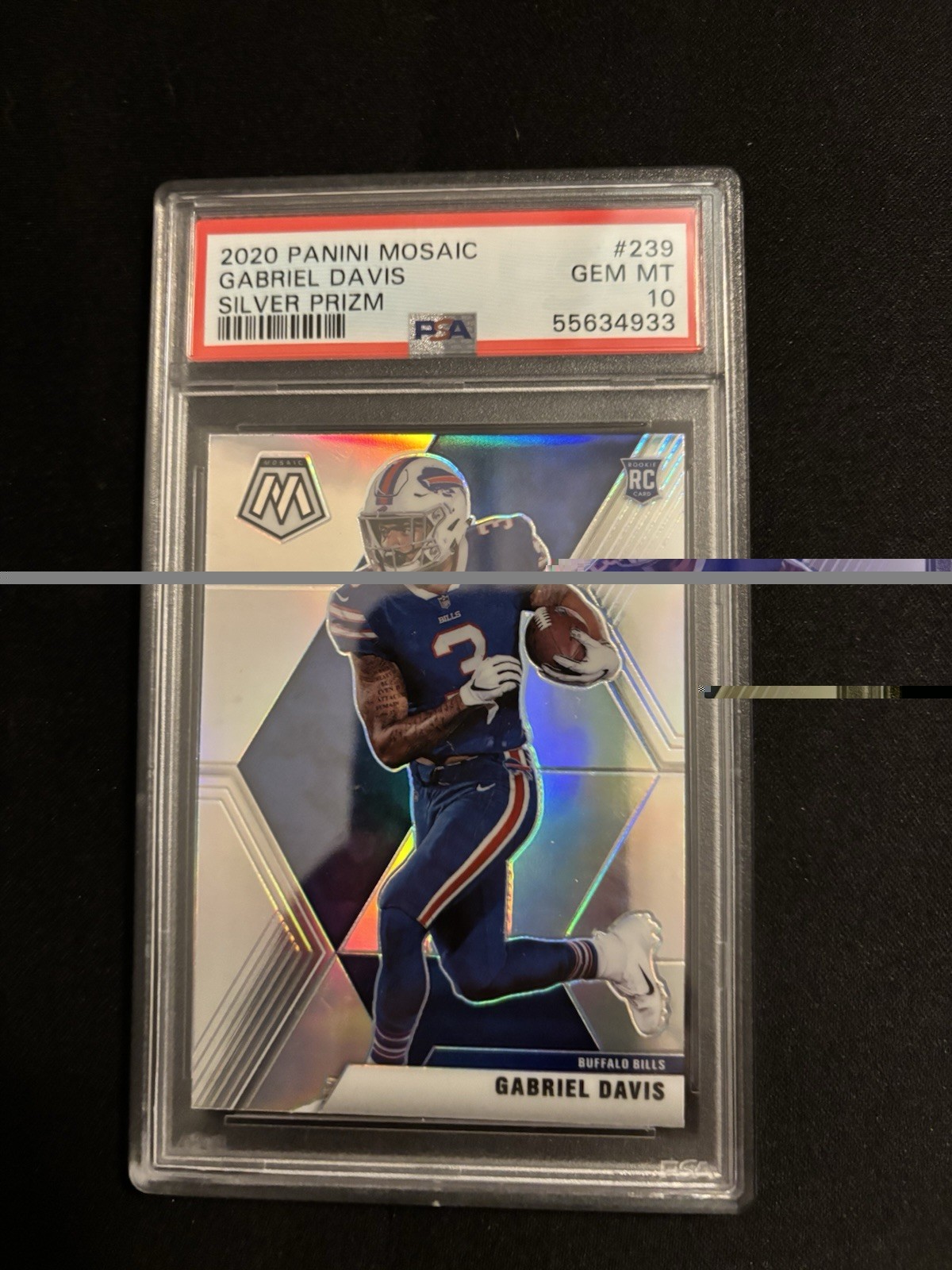 2020 Panini Mosaic Rookies Gabriel Davis Silver  #239