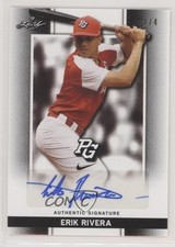 2018 Leaf Metal Perfect Game All-American Classic 1/4 Erik Rivera Auto 1b9b