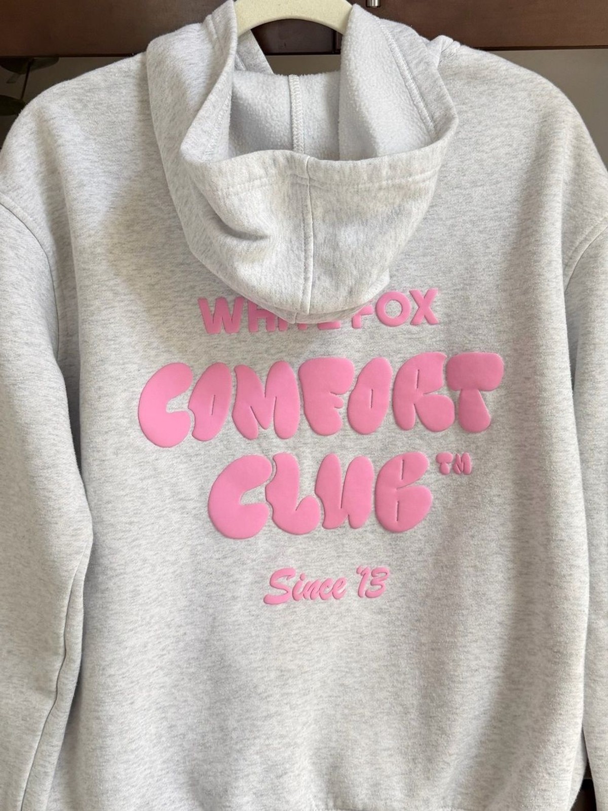 White Fox Comfort Club Oversized Hoodie Mist - XS/S image 7