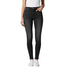 Black Orchid Noah Ankle Fray Skinny Jeans Kill The Lights Women Size 26 NWT