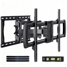 Full Motion TV Wall Mount Bracket for Most 32-85 inch TVs,TV Mount with Dual ...