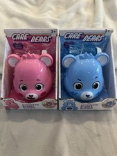 Care Bears Automatic Bubble Blowers Grumpy Bear  Love-A-Lot Bear Set NEW Sealed