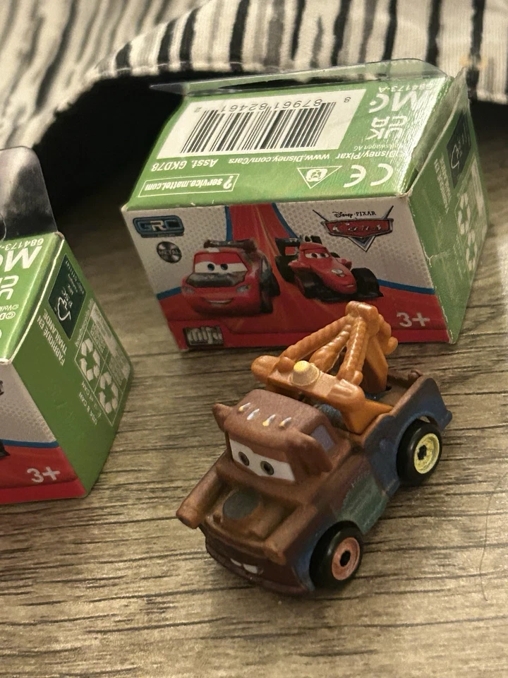 Disney Pixar Mini Racers Opened Blind Box Tow Mater Car - Image 4 of 4