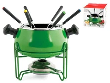 Servizio Fondue Non-Stick 10 Pieces Green Home