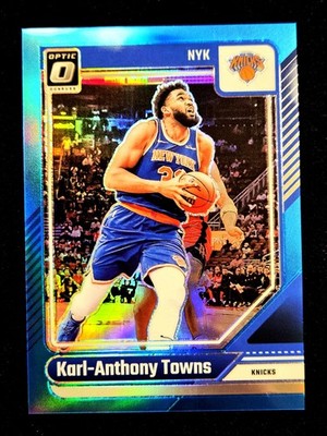 2024-25 Karl-Anthony Towns 32/225 Donruss Optic #158 Color + Jersey Match 1/1