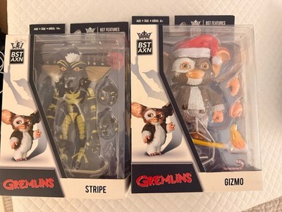 2 BST AXN Gizmo & Stripe GREMLINS 5'' Action Figures with Removable Arms and Toys