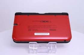 JP Game Nintendo 3DS LL XL Red Black  [Rank :S] Region-locked