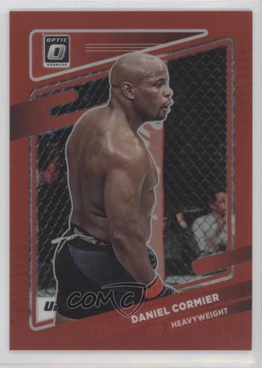 2022 Panini Donruss Optic UFC Red Prizm 42/199 Daniel Cormier #93 0zz3