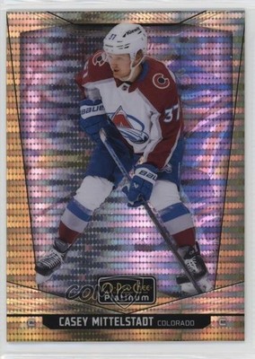 2024-25 O-Pee-Chee Platinum Seismic Gold 5/50 Casey Mittelstadt #136 16fy