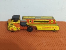 Vintage Metal Toy Wyandotte Transmobile Jr  Car Hauler Pressed Steel As Is