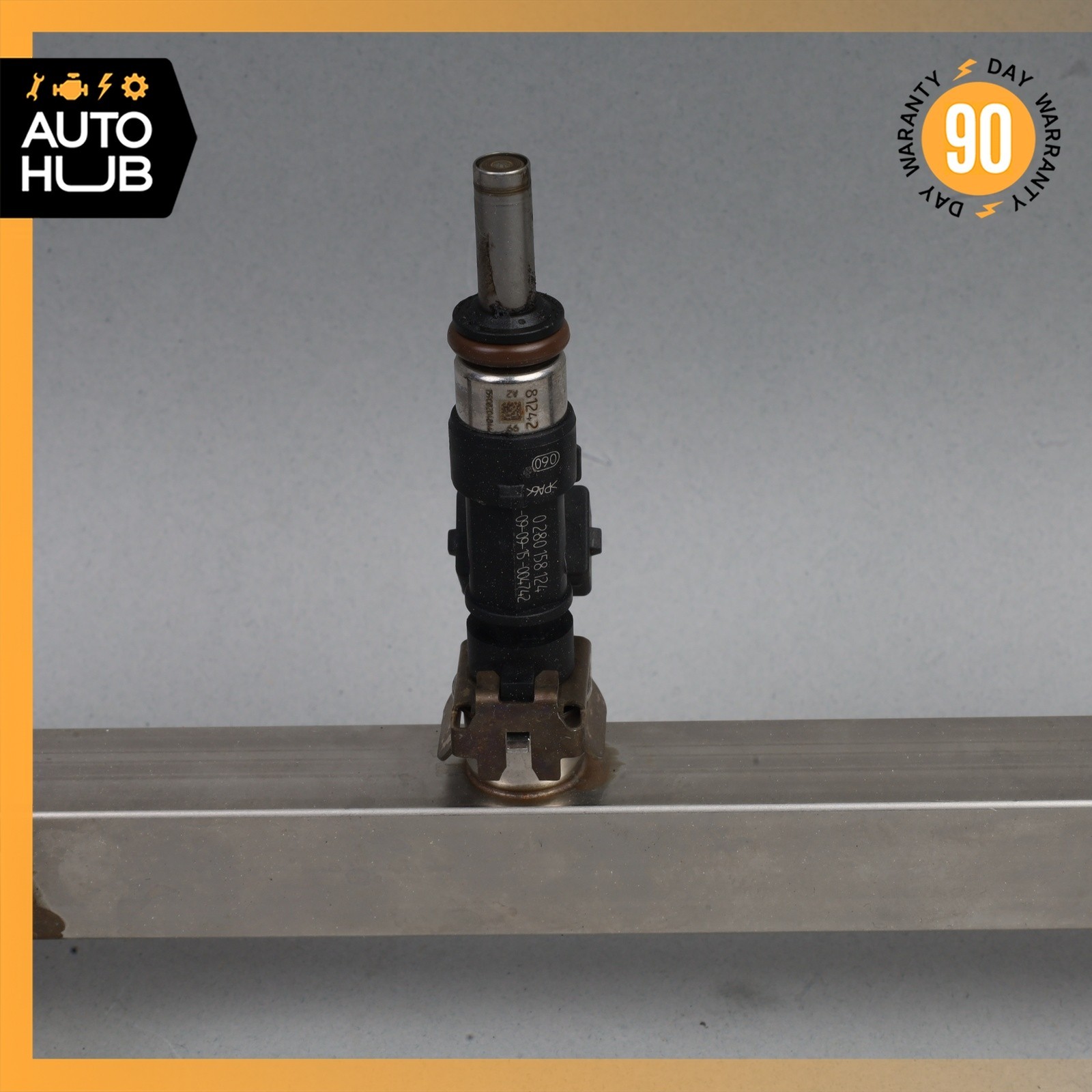 Maserati GranTurismo M145 Fuel Injection Rail Line w/ Injectors Left Side OEM