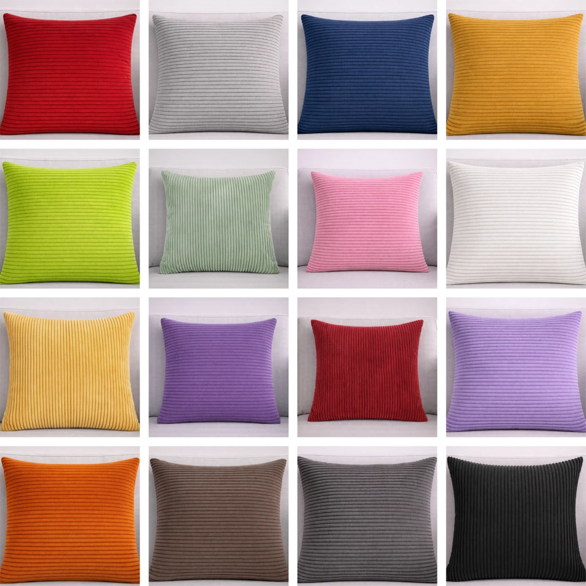 Copricuscino in lana 50 x 50 cm - Blu - HOME | H&M IT